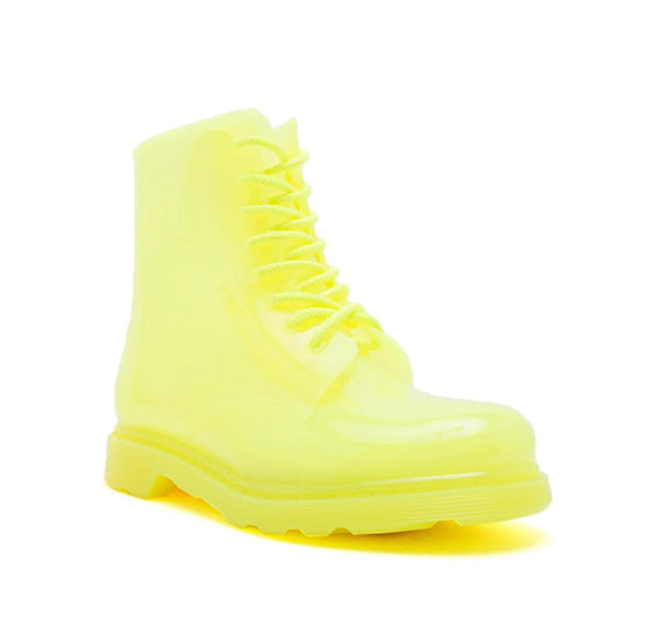$25 Neon Yellow Rubber Booties
